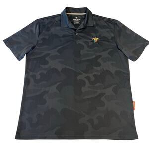 Macade Golf Men’s Polo Shirt - Size XL Gray Camo